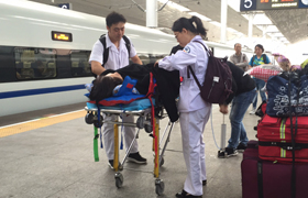 丰顺县机场、火车站急救转院